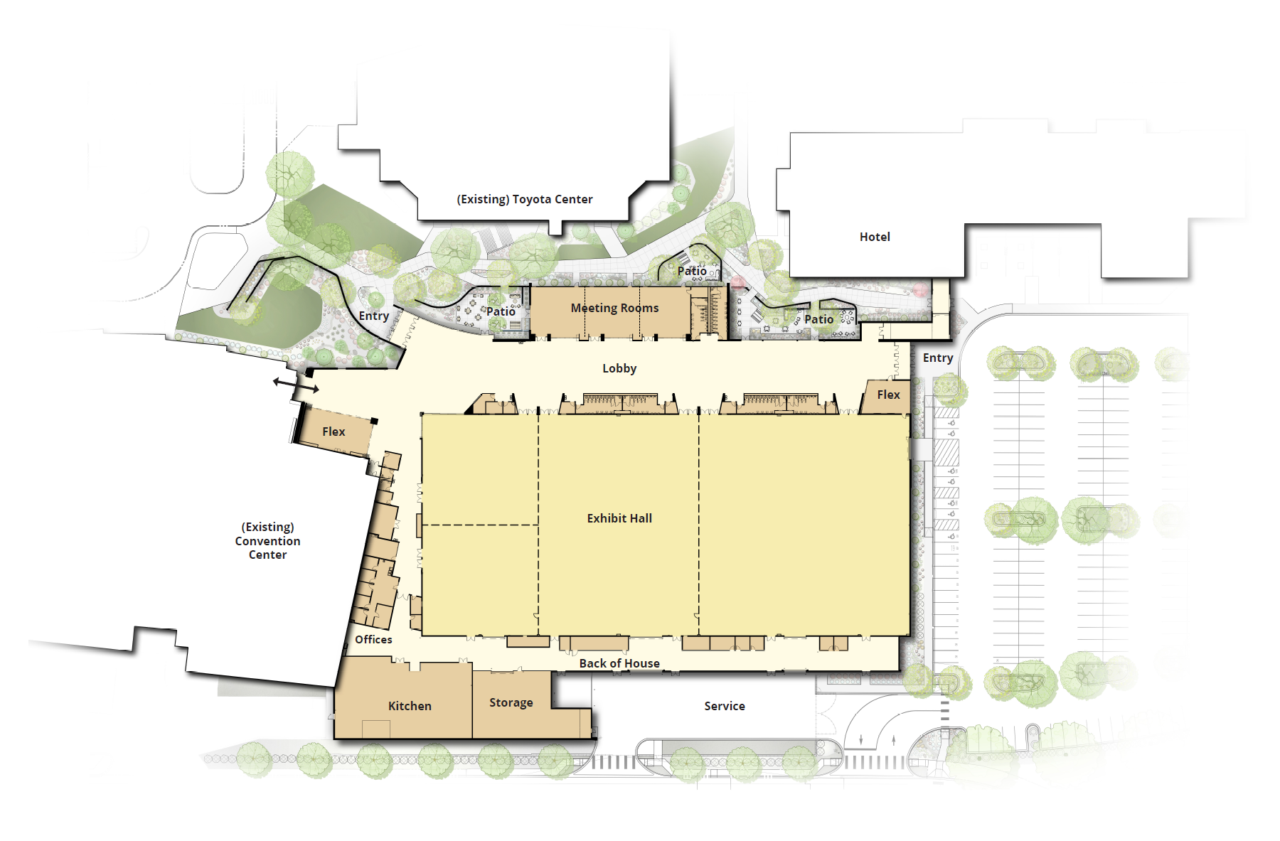 TRCC Expansion Floorplan