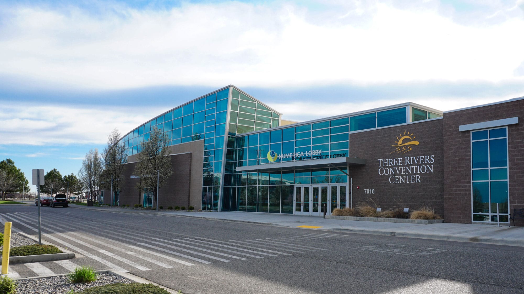 Three Rivers Convention Center entrance view