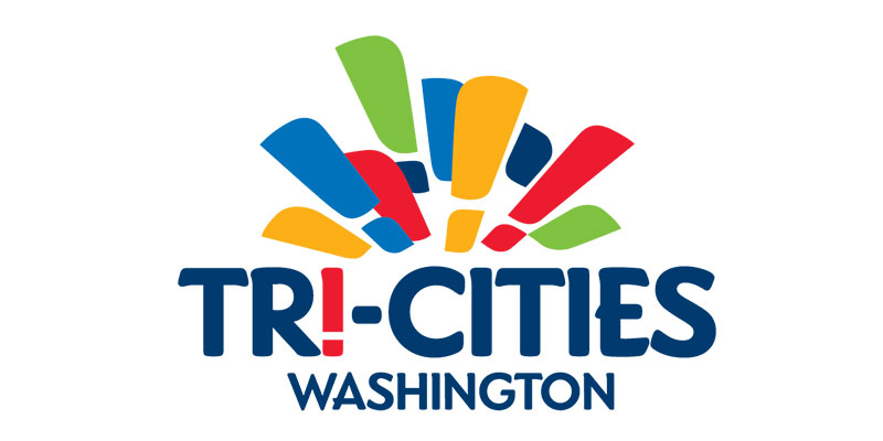 Tri-Cities Washington colorful logo