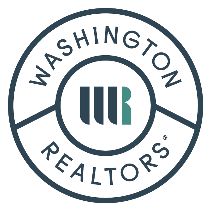 Washington Realtors logo in circular design.