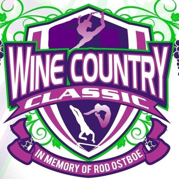 Wine Country Classic gymnastics logo