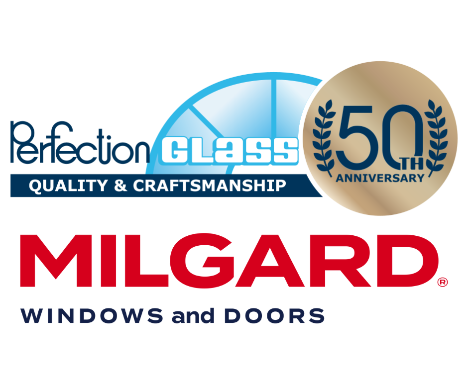 Perfection Glass 50th Anniversary Logo